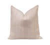 Olivia & Quinn Accent Pillow In Blush Jacquard