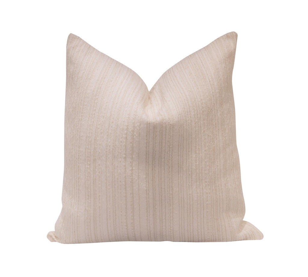 Olivia & Quinn Accent Pillow in Blush Jacquard