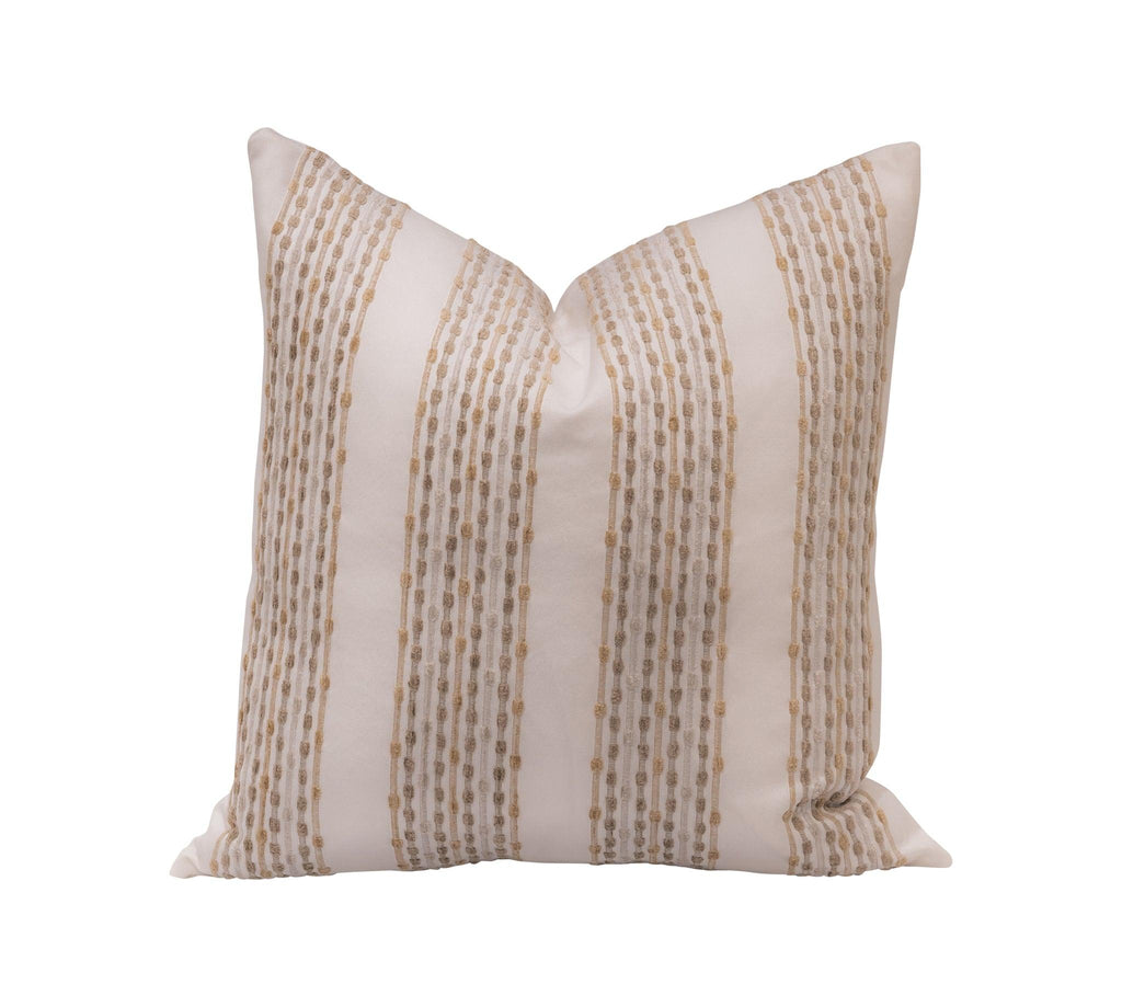 Olivia & Quinn Accent Pillow in Pave the Way Stone