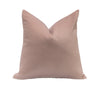 Olivia & Quinn Accent Pillow In Wells Velvet Blush