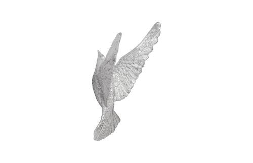 Phillips Collection Dove Wall Art Silver Leaf Accent