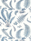 Scalamandre Elsie De Wolfe Wallcovering Ultramarine Wallpaper