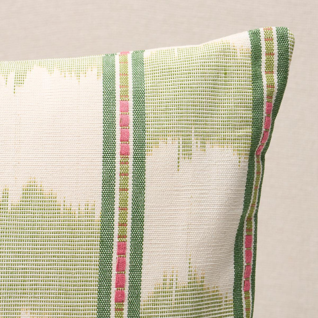 Schumacher Faye Leaf 24" x 12" Pillow