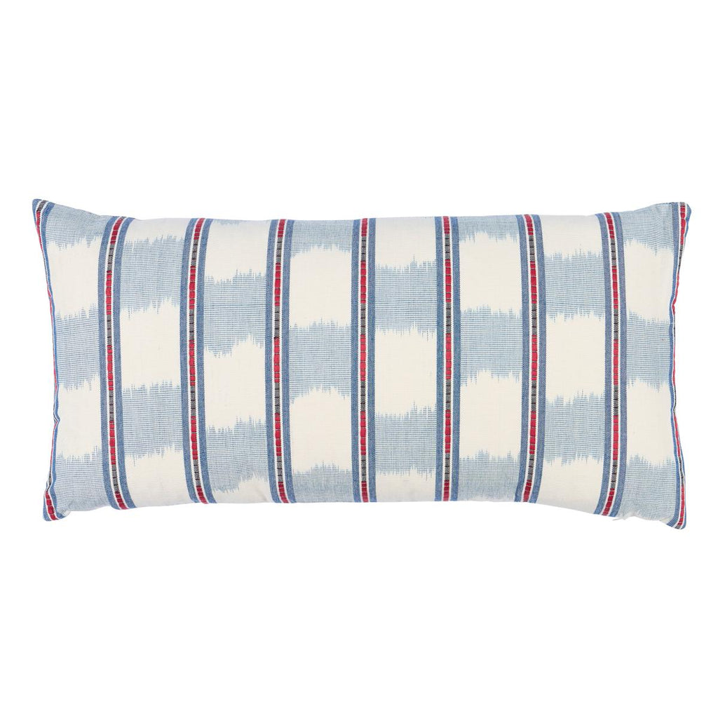 Schumacher Faye Chambray 24" x 12" Pillow