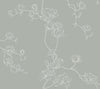 Magnolia Home Magnolia Branches Blue Wallpaper