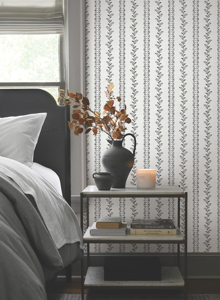 Magnolia Home Everleigh White Wallpaper