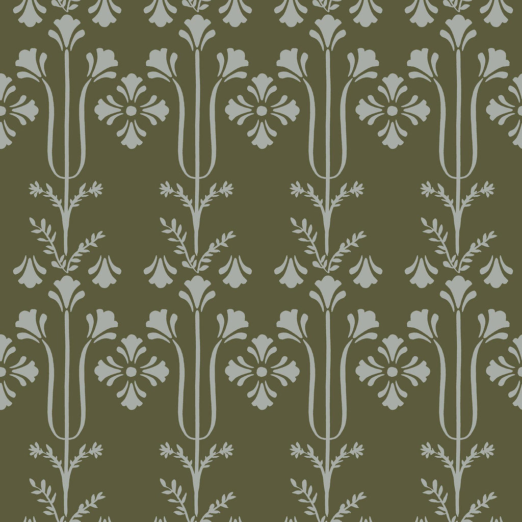 Magnolia Home Lydia Green Wallpaper