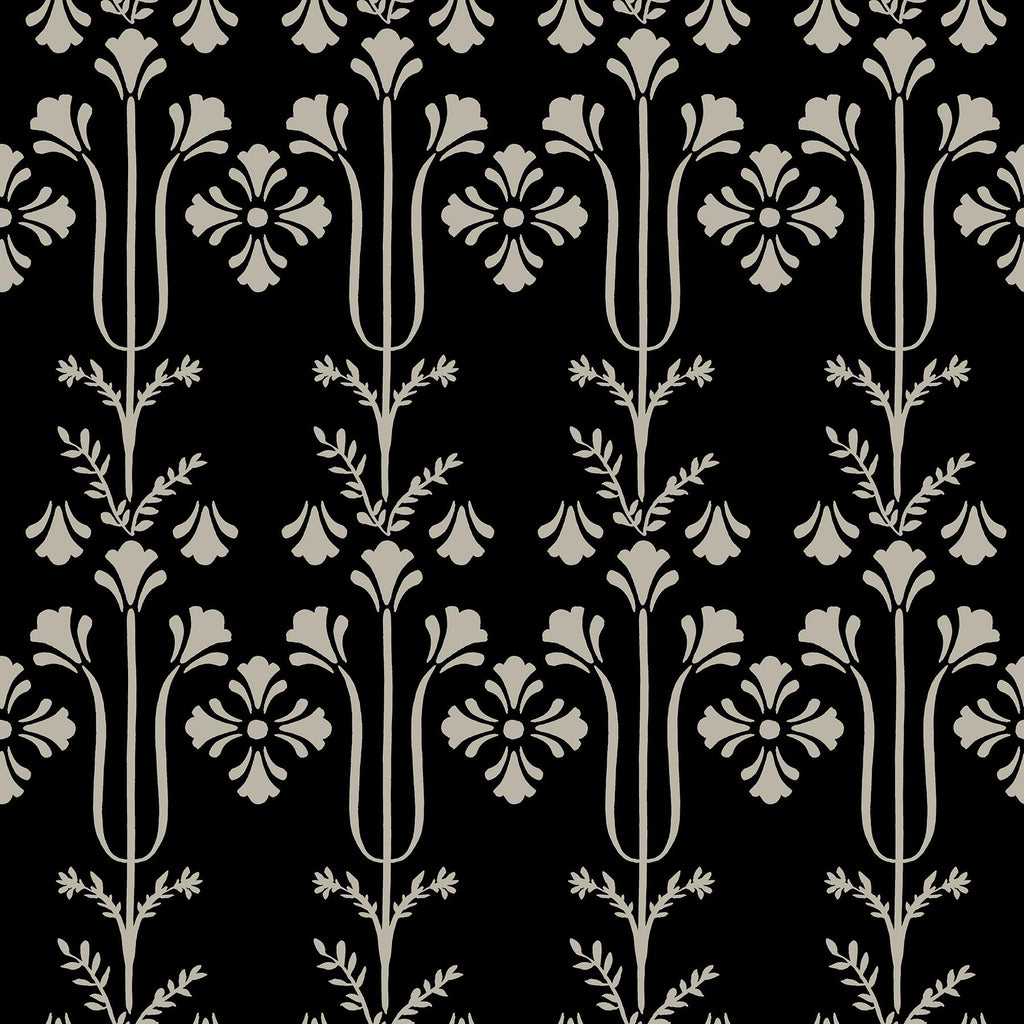 Magnolia Home Lydia Black Wallpaper