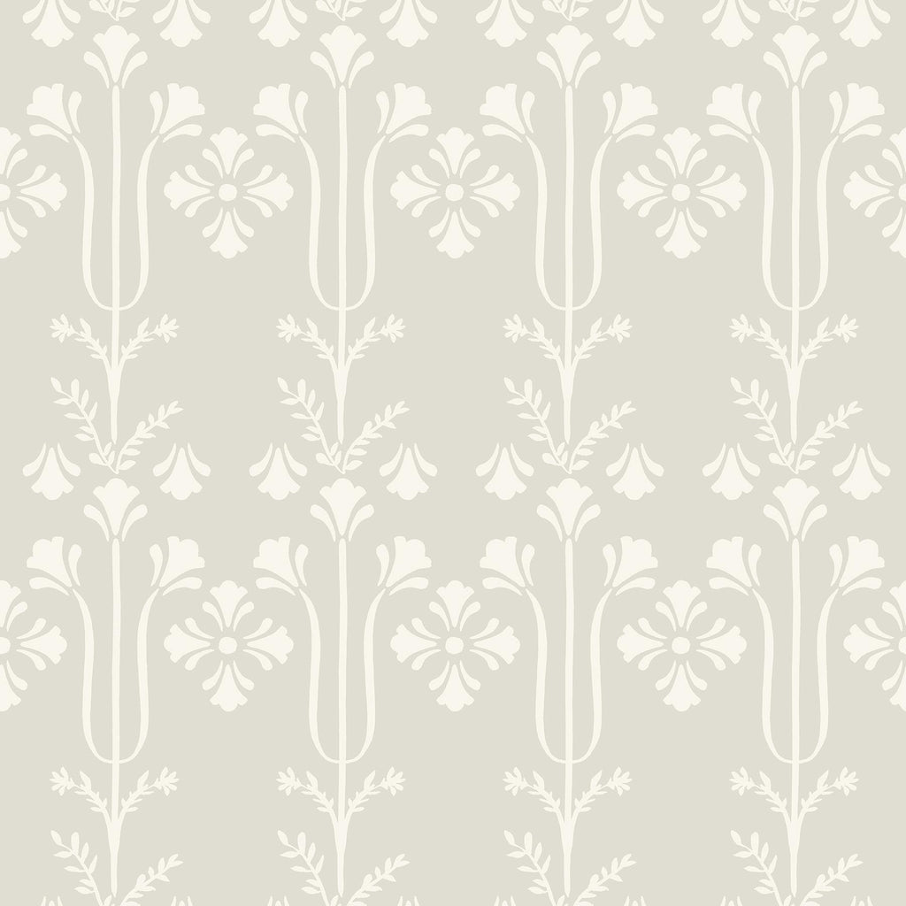 Magnolia Home Lydia Grey Wallpaper