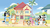 Roommates Bluey Friends & Family Wall Blue Mural