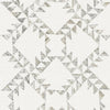 Brewster Home Fashions Chesapeake Yellowstone Scrap Quilt Grey Wallpaper