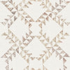 Brewster Home Fashions Chesapeake Yellowstone Scrap Quilt Brown Wallpaper