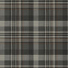 Brewster Home Fashions Chesapeake Yellowstone Dutton Plaid Charcoal Wallpaper