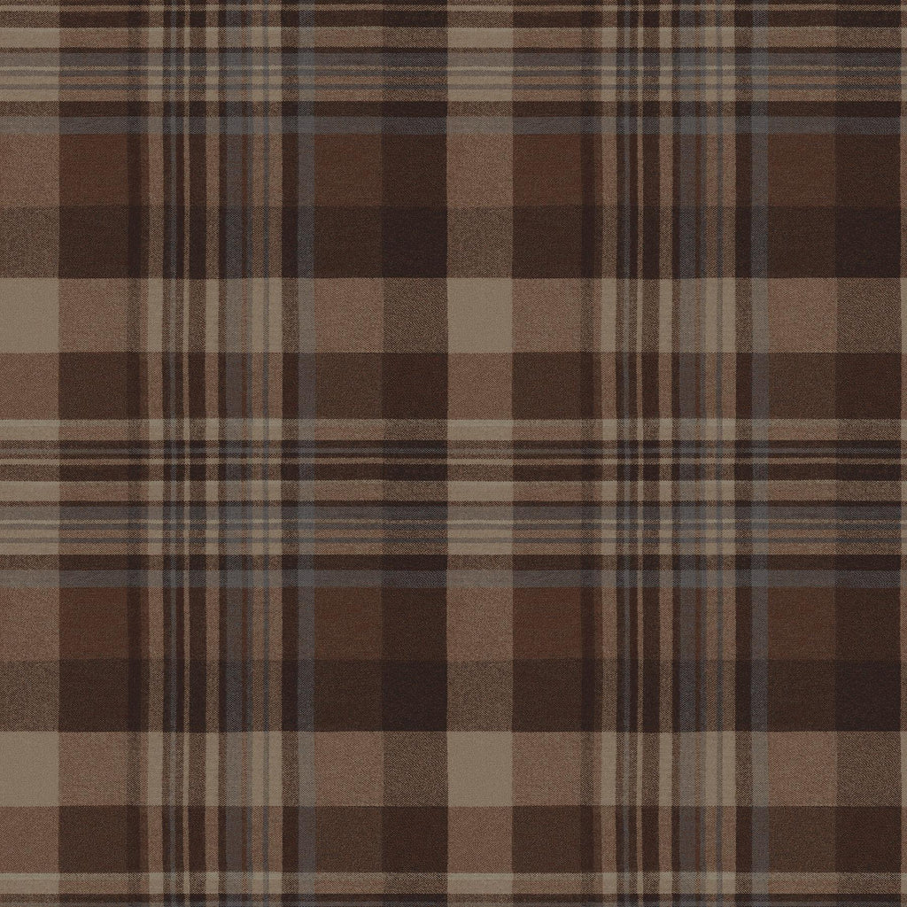 Brewster Home Fashions Dutton Plaid Rust Wallpaper