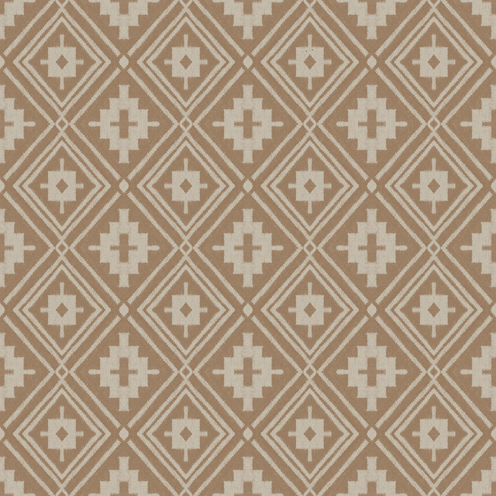 Brewster Home Fashions Camp Blanket Chestnut Wallpaper