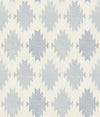 Brewster Home Fashions Chesapeake Yellowstone Stitched Heirloom Indigo Wallpaper