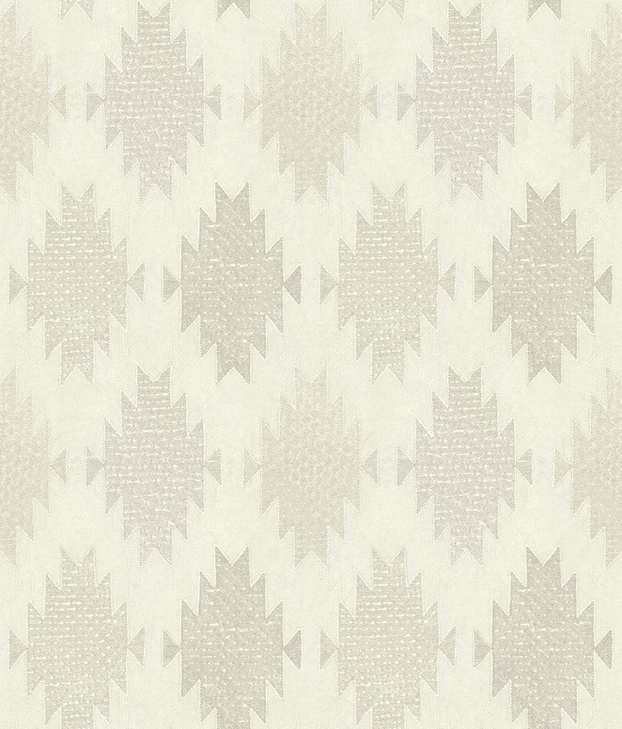 Brewster Home Fashions Stitched Heirloom Moss Wallpaper