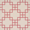 Schumacher Georgette Trellis Red Wallpaper