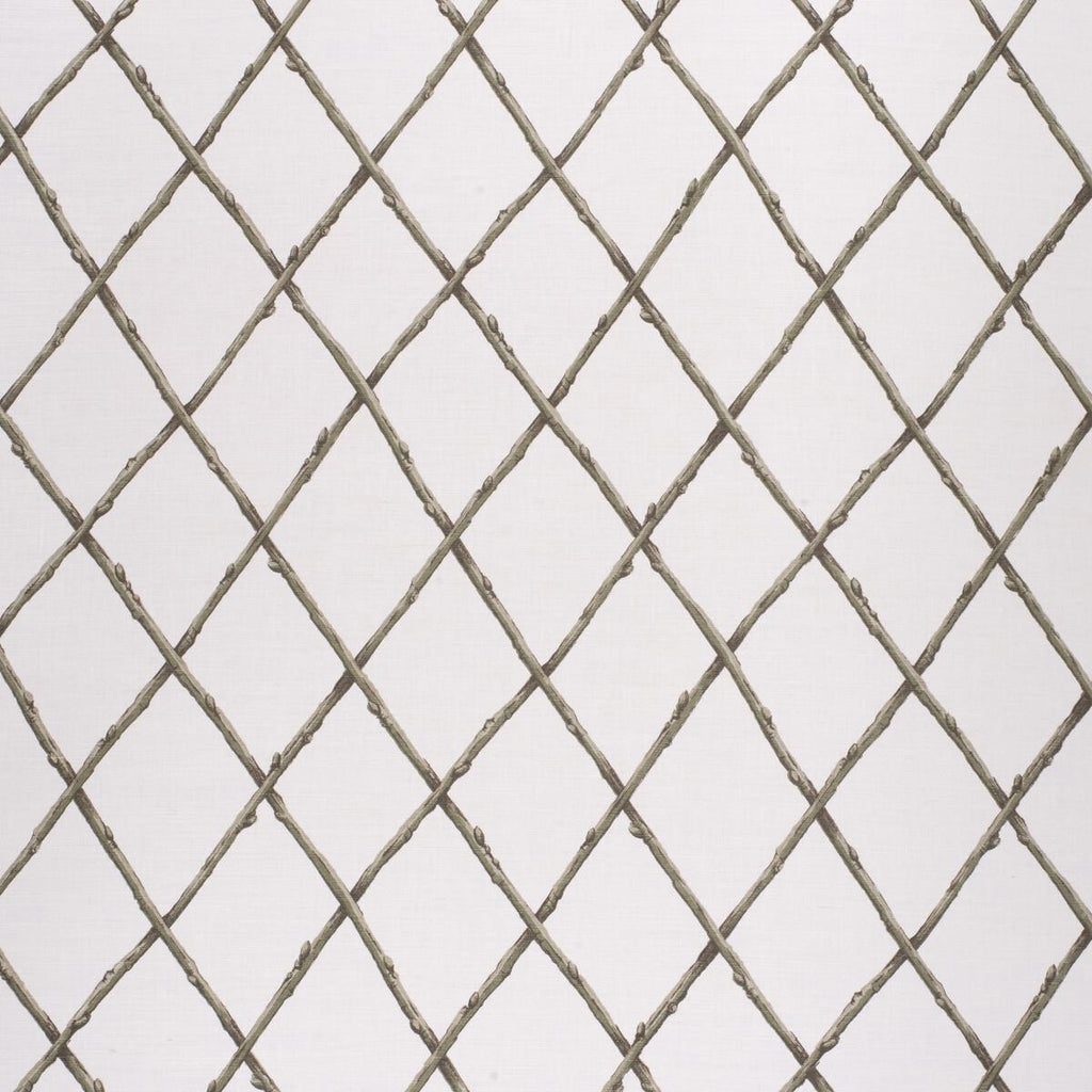 Lee Jofa BARE TWIG TRELLIS GREEN Fabric