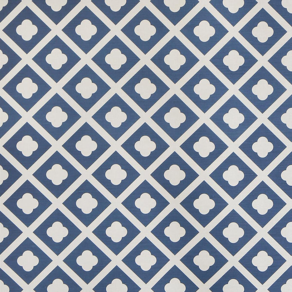 Lee Jofa JARDIN DARK NAVY ON ECRU Fabric