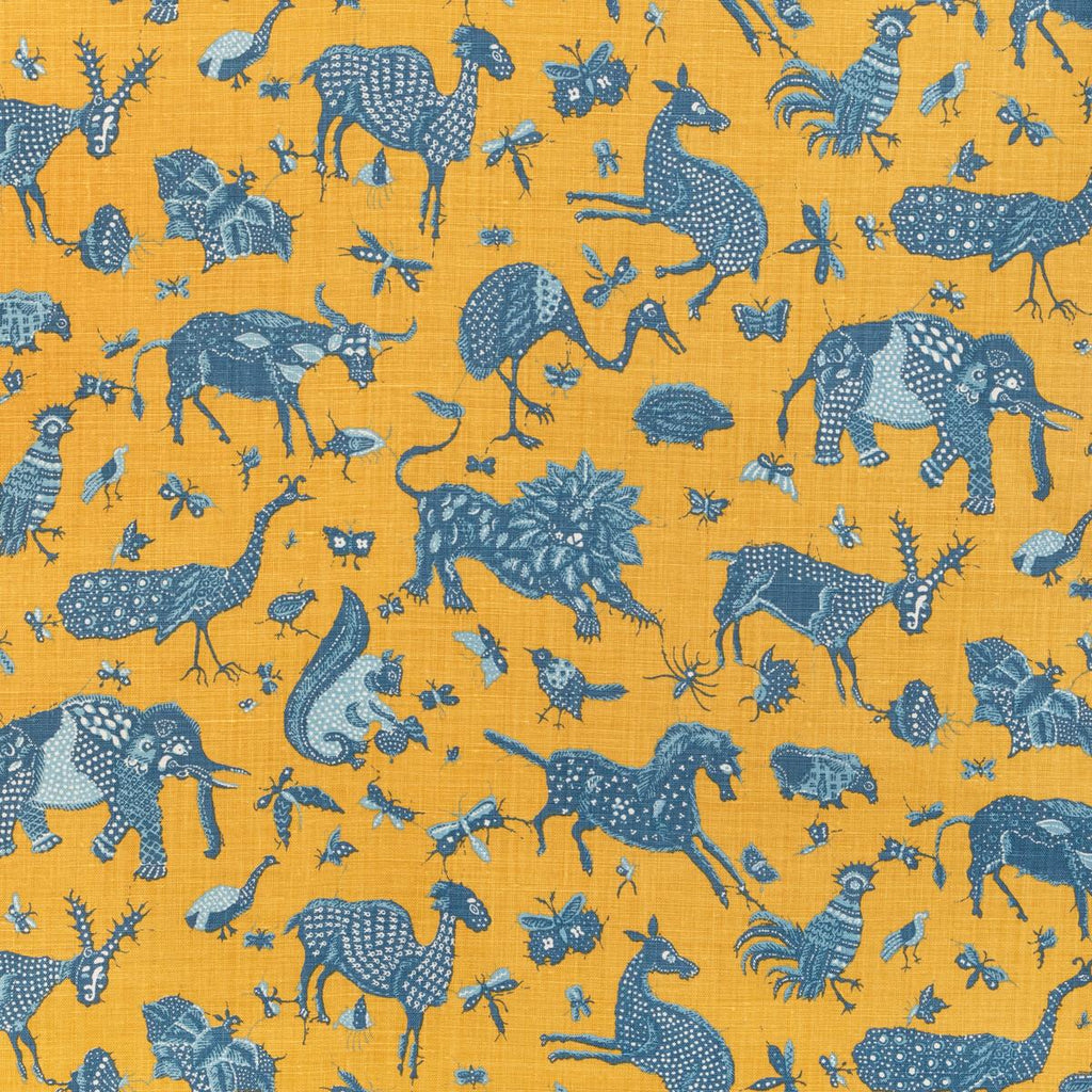 Lee Jofa JAVA JUNGLE LINEN MAIZE Fabric