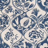 Lee Jofa Calathea Print Indigo Fabric