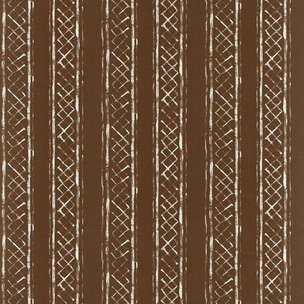 Lee Jofa MILOS BLOTCHED STR BROWN Fabric