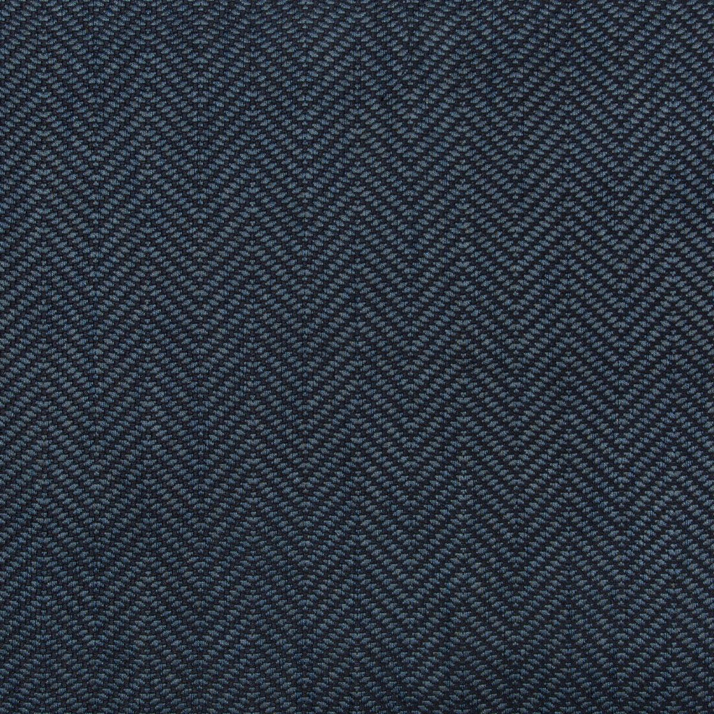 Kravet SAUMUR CHEVRON AZURE Upholstery Fabric