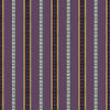 Brunschwig & Fils Rayure Broderie Aubergine Upholstery Fabric