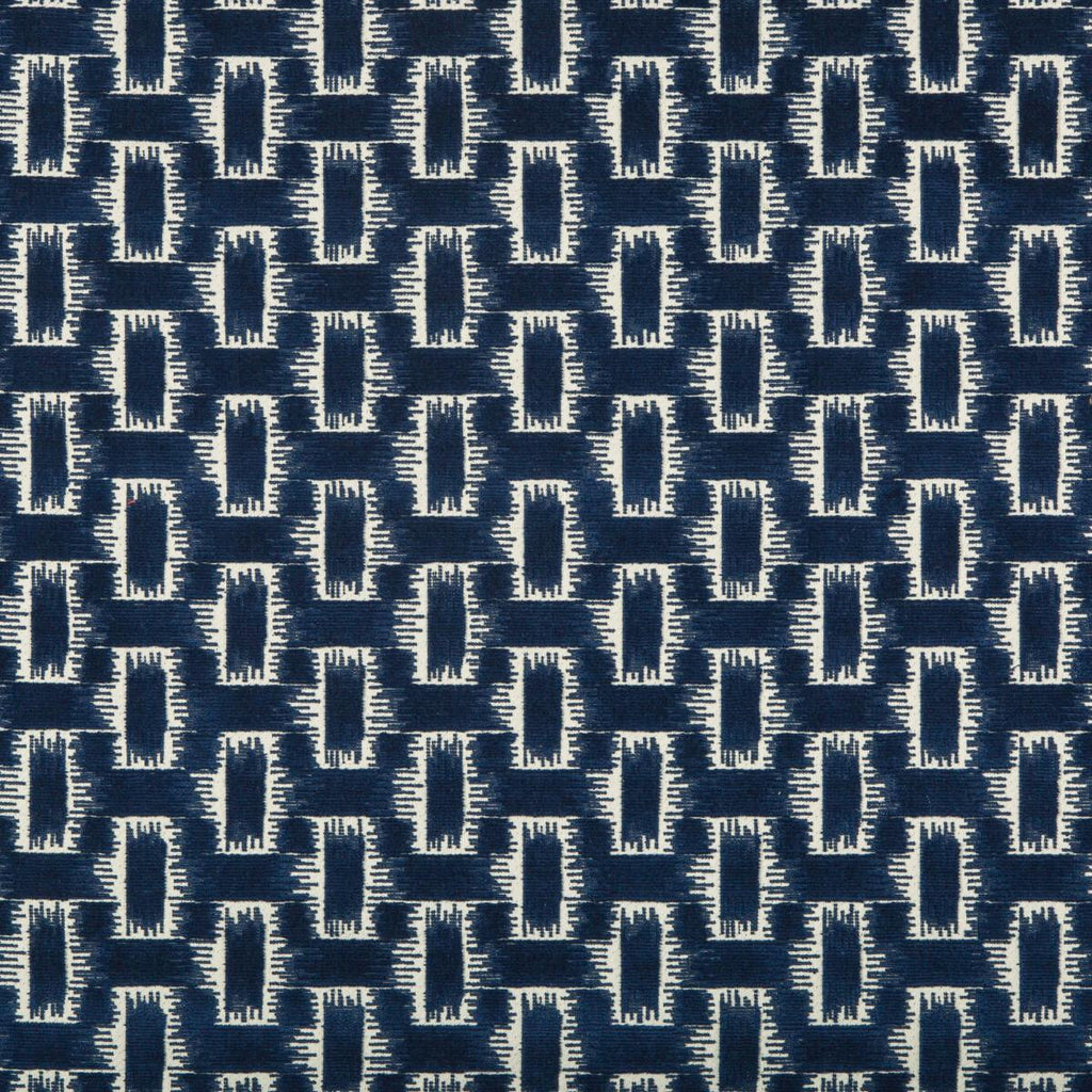 Brunschwig & Fils CHAMBORD VELVET INDIGO Upholstery Fabric