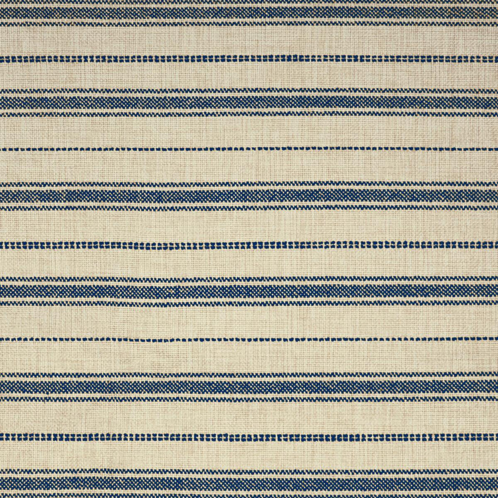 Brunschwig & Fils MONTPEZAT STRIPE NAVY Upholstery Fabric