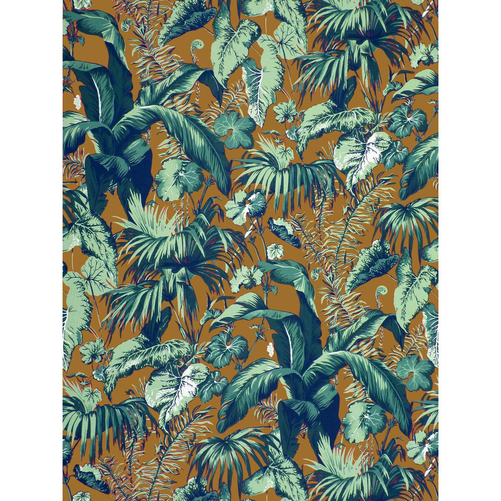 Brunschwig & Fils FEUILLAGE II TOBACCO Fabric