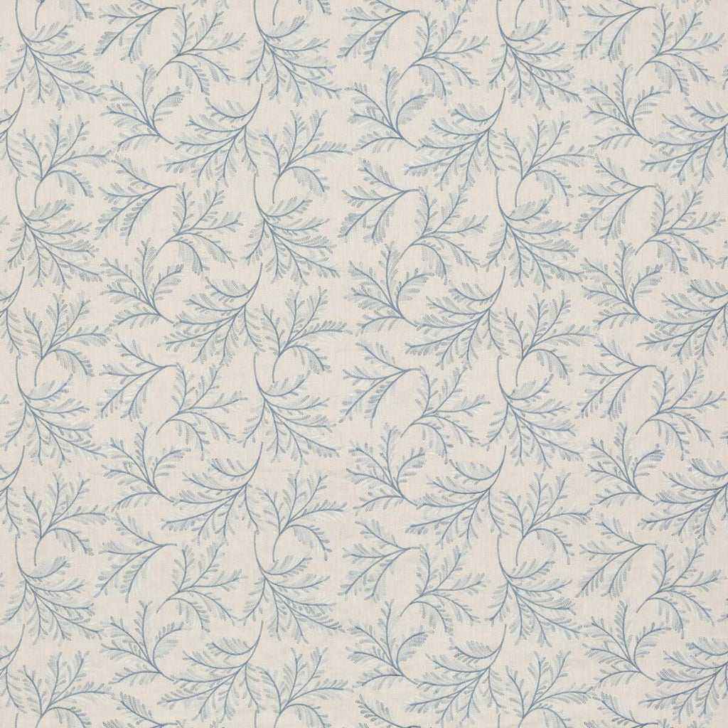 G P & J Baker CHELSEA FERN BLUE Drapery Fabric