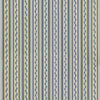 G P & J Baker Halki Stripe Teal/Ochre Fabric