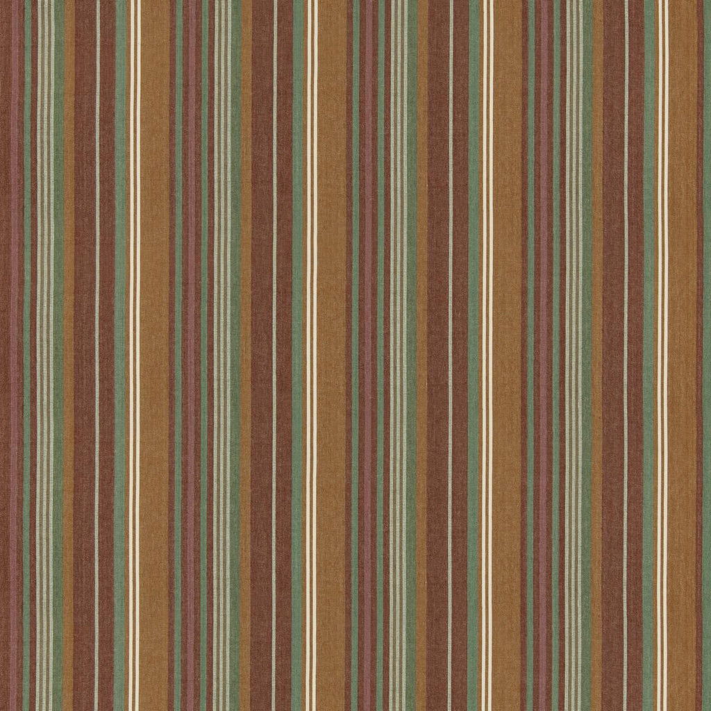 G P & J Baker PETRA STRIPE RED/GREEN Fabric