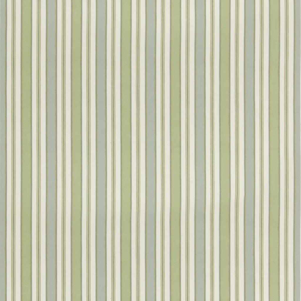 G P & J Baker MELBOURNE STRIPE AQUA/GREEN Fabric