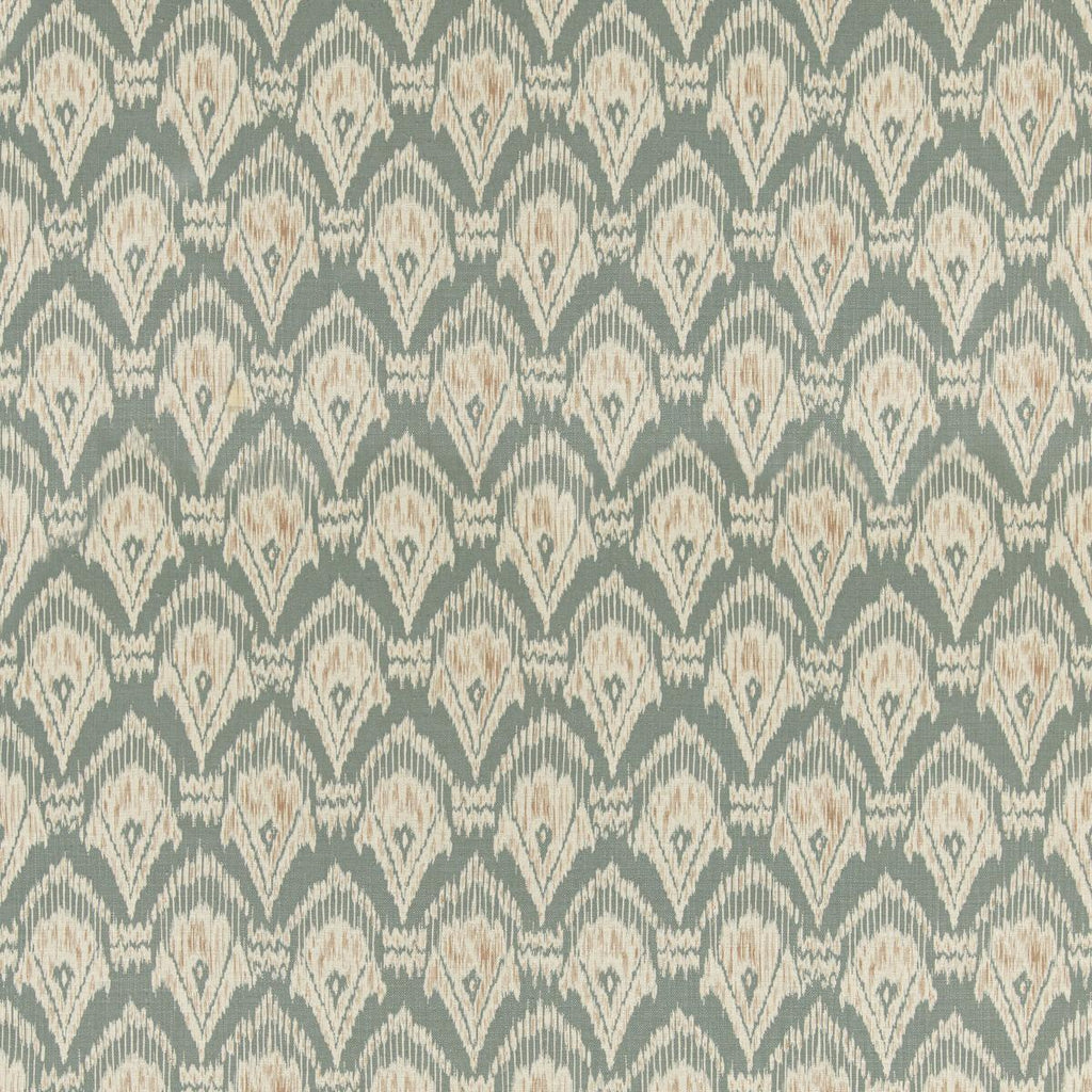 G P & J Baker ZARABAND TEXTURE TEAL/SPICE Fabric