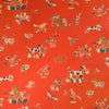 Brunschwig & Fils Animalitos Woven Tapestry Tomato Upholstery Fabric