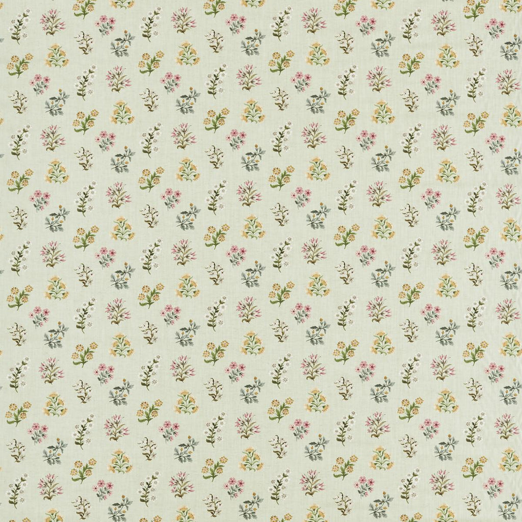 Clarke & Clarke LEIDEN BLUSH SAGE Fabric