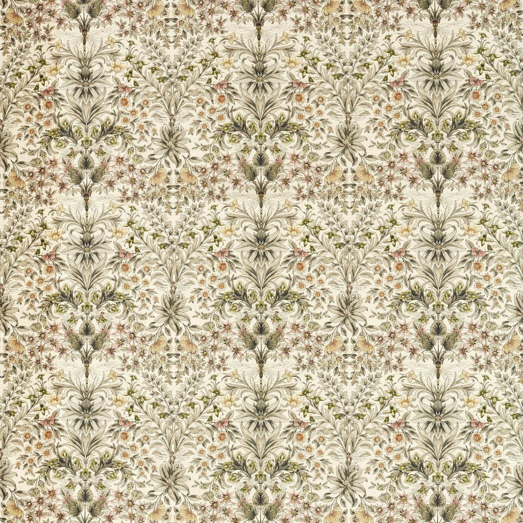 Clarke & Clarke MIRABELL NATURAL BLUSH Fabric