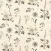 Clarke & Clarke Roseraie Charcoal Fabric