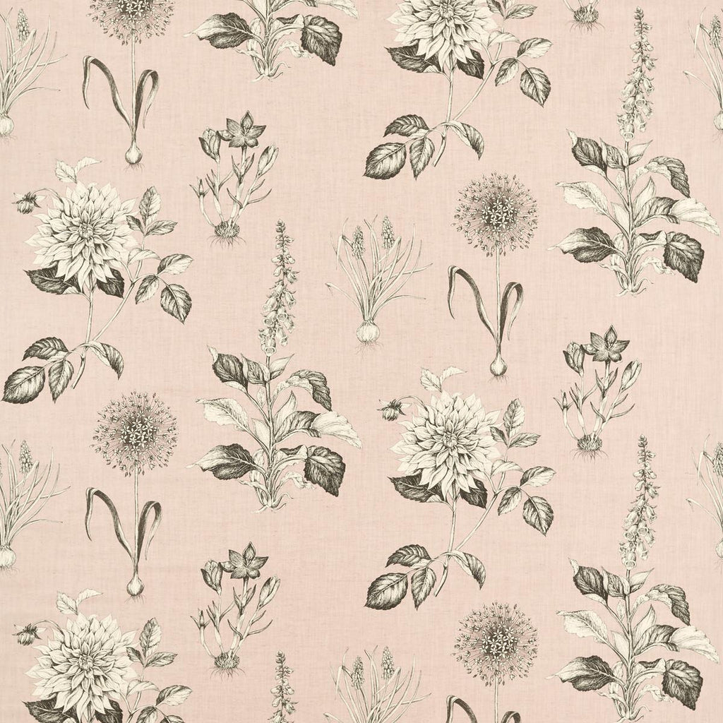 Clarke & Clarke ROSERAIE BLUSH Fabric