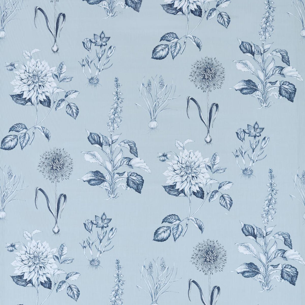 Clarke & Clarke ROSERAIE DENIM Fabric