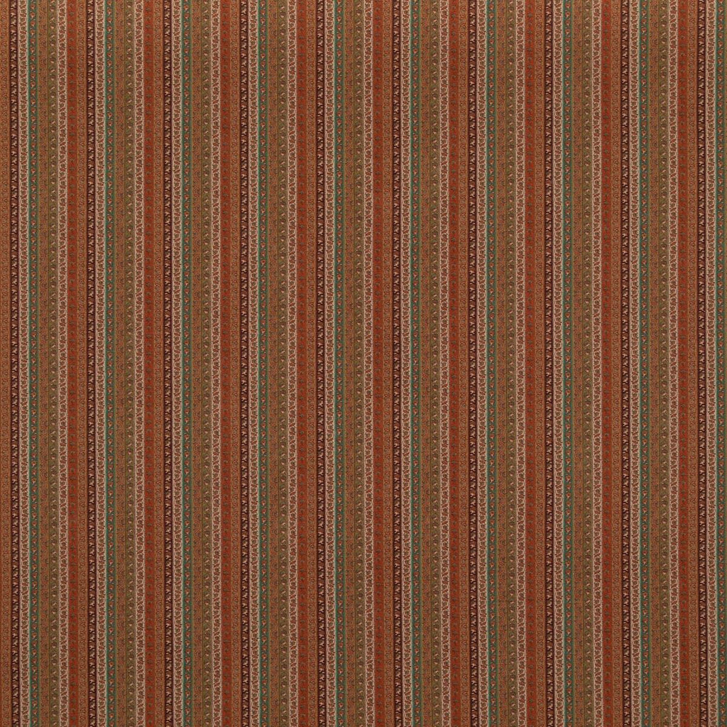 Mulberry WILDE STRIPE SPICE Upholstery Fabric