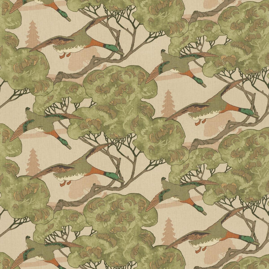 Mulberry FLYING DUCKS PLASTER Fabric