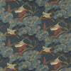 Mulberry Flying Ducks Red/Blue Fabric