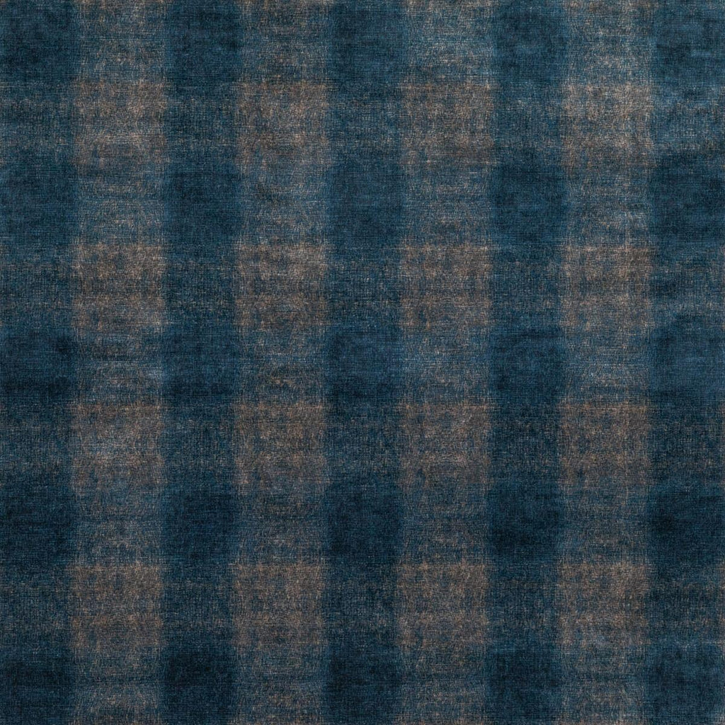 Mulberry HIGHLAND CHECK INDIGO Fabric