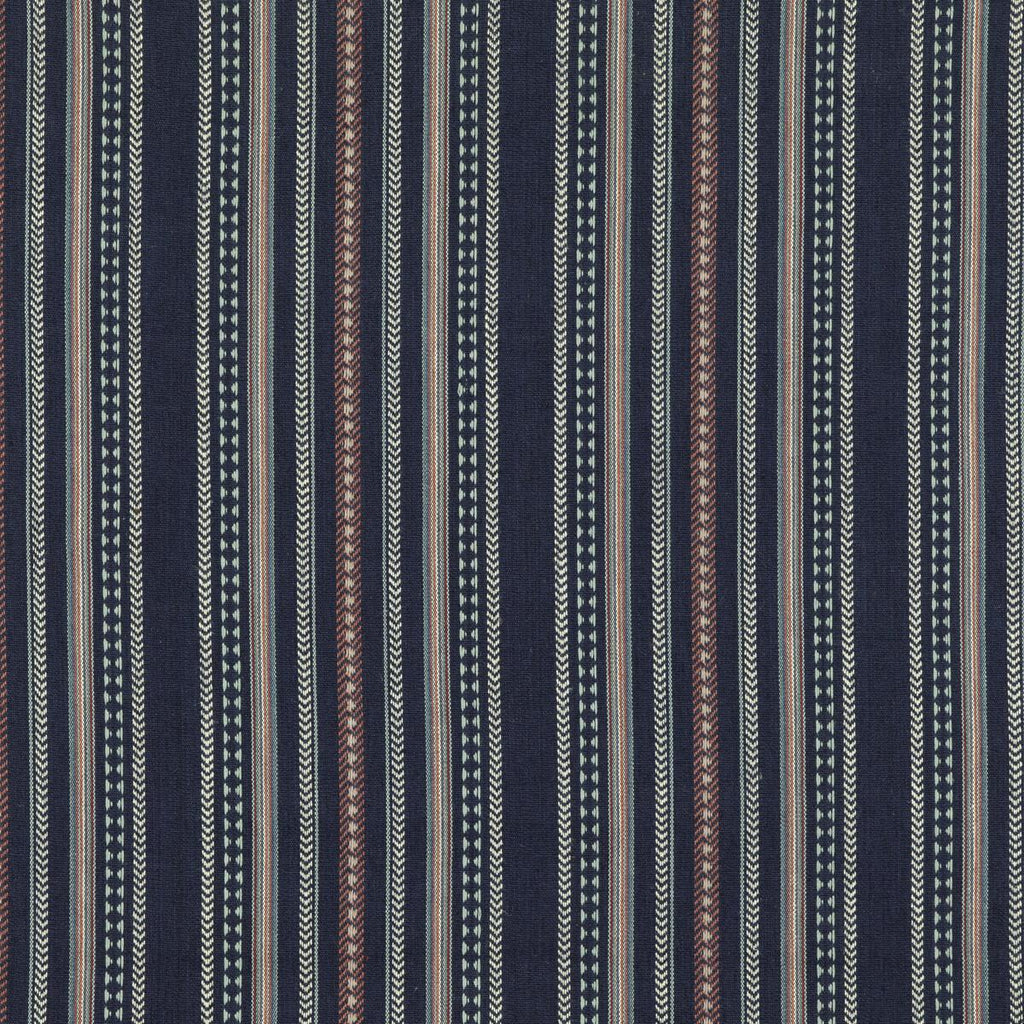 Mulberry RACING STRIPE INDIGO Fabric