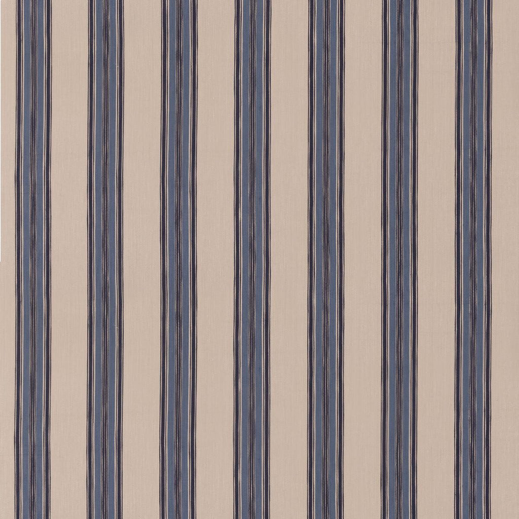 Mulberry FALMOUTH STRIPE INDIGO Fabric