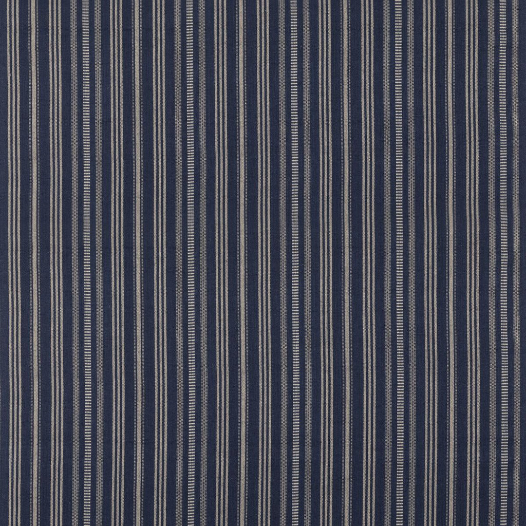 Mulberry SIGNAL STRIPE INDIGO Fabric